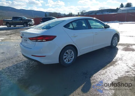 2018 Hyundai Elantra Se из США, поврежденный, VIN 5NPD74LF6JH278801